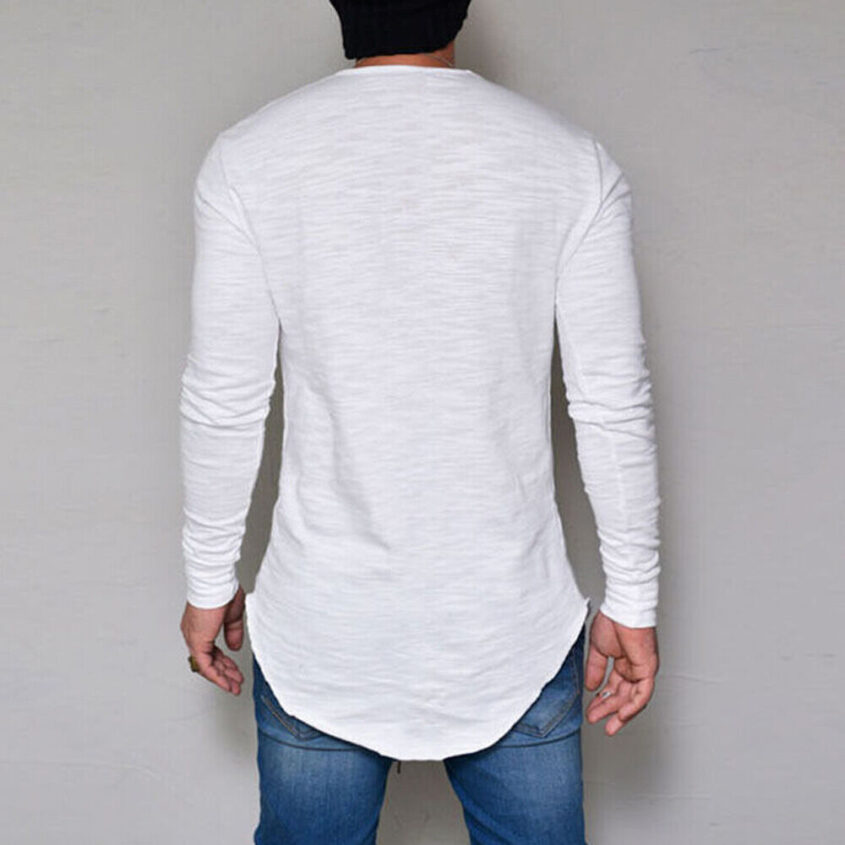 Fashion-Mens-Slim-Fit-O-Neck-Long-Sleeve-Muscle-Tee-T-shirt-Casual-Tops-Blouse-384582538060-8