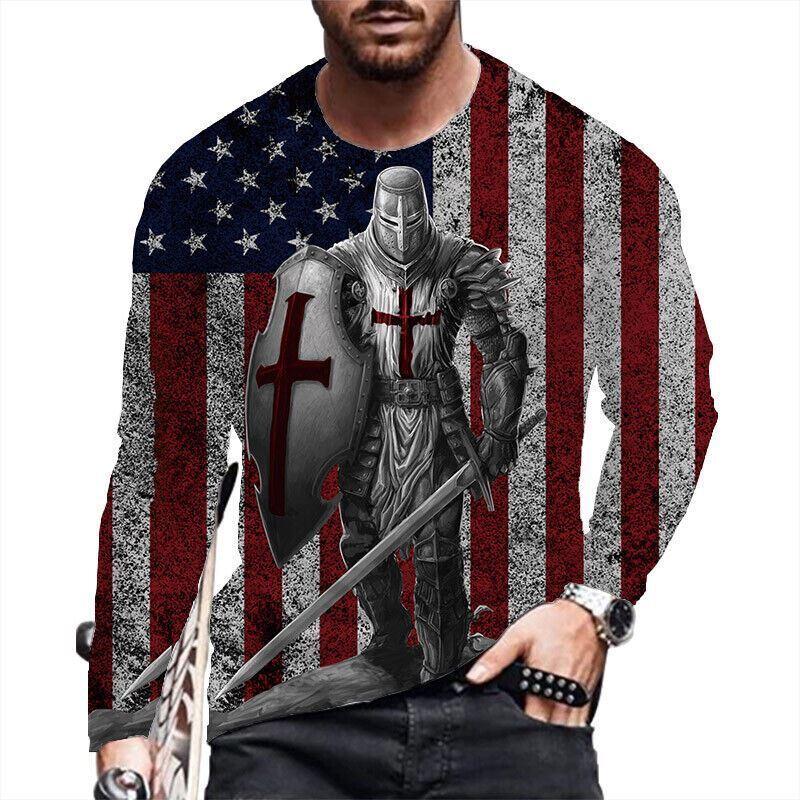 Variation-of-T-Shirts-Men-Fashion-Long-Sleeve-USA-Flag-Cross-Graphic-Print-T-Shirt-Silky-Soft-234948091700-24f1