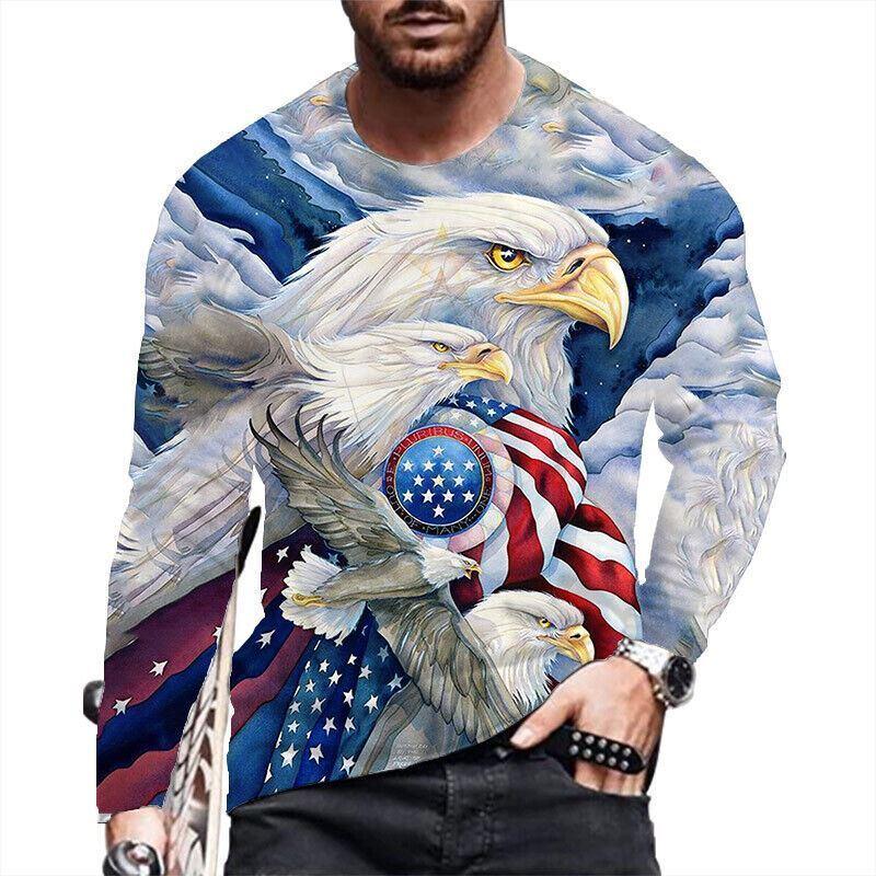 Variation-of-T-Shirts-Men-Fashion-Long-Sleeve-USA-Flag-Cross-Graphic-Print-T-Shirt-Silky-Soft-234948091700-475b