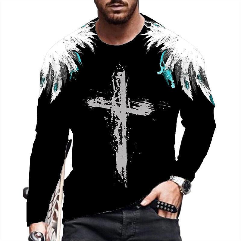 Variation-of-T-Shirts-Men-Fashion-Long-Sleeve-USA-Flag-Cross-Graphic-Print-T-Shirt-Silky-Soft-234948091700-df0d