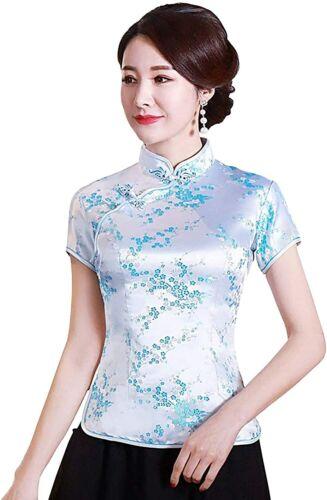 Variation-of-Womens-Tang-Chinese-Style-Blouse-Cheongsam-Traditional-Short-Sleeve-Qipao-Tops-256340394342-202e