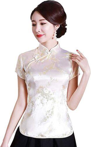 Variation-of-Womens-Tang-Chinese-Style-Blouse-Cheongsam-Traditional-Short-Sleeve-Qipao-Tops-256340394342-7698
