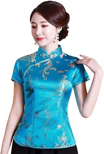 Variation-of-Womens-Tang-Chinese-Style-Blouse-Cheongsam-Traditional-Short-Sleeve-Qipao-Tops-256340394342-c4f7