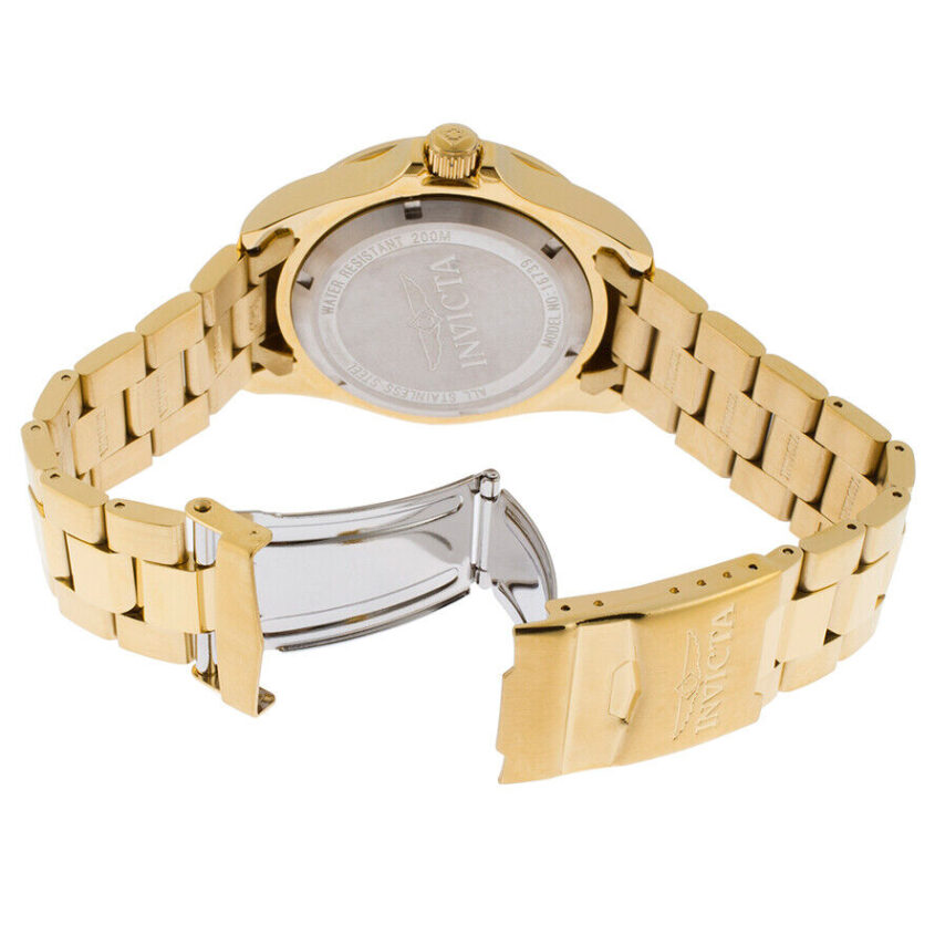 NEW-Invicta-Pro-Diver-Champagne-Dial-Gold-tone-Roman-Numerals-Mens-Watch-145561736103-3
