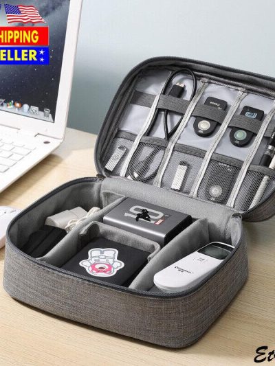 Travel-Cable-Bag-Organizer-Charger-Storage-Electronics-USB-Case-Cord-Accessories-394593988493