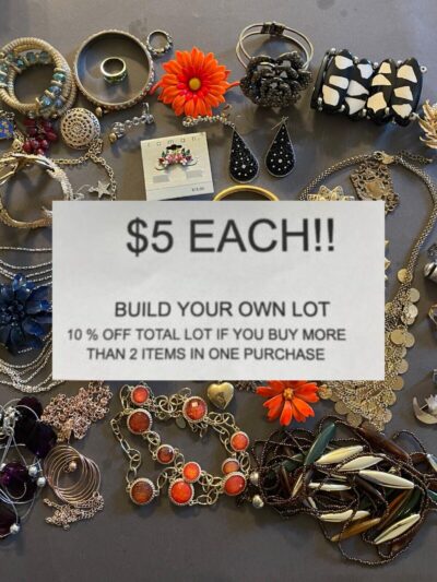 CREATE-YOUR-OWN-LOT-VTG-MCM-ESTATE-RHINESTONE-JEWELRY-5-FIRST-10-OFF-2-0R-MORE-195962138014