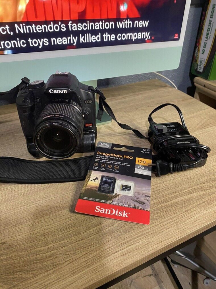 Canon-EOS-Rebel-T1i-151MP-DSLR-Camera-W-18-55mm-Lens-FREE-SD-CARD-386737706624