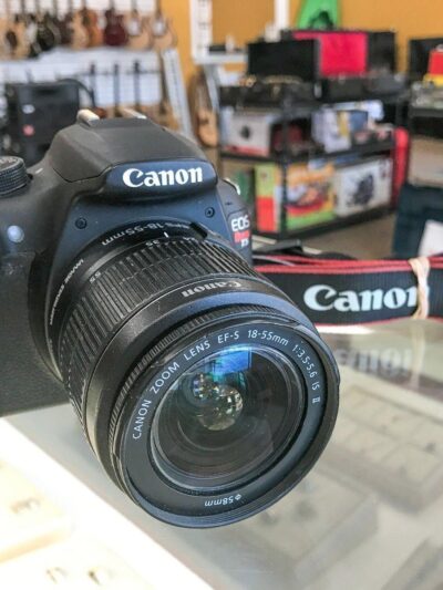 MINT-Canon-Rebel-T5-SLR-Camera-w-EF-S-18-55mm-IS-II-Lens-2-LENSES-264440564074