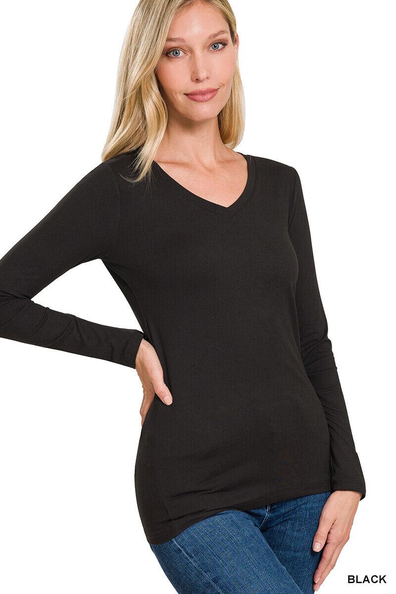 Variation-of-Women039s-Warm-Soft-Long-Sleeve-T-Shirts-Layering-Casual-Fashion-Top-204418642704-7172