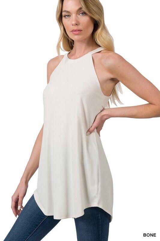 Variation-of-Womens-Long-Halter-Tank-Top-Casual-Fashion-Basic-Tunic-Blouse-Sleeveless-Shirt-175611101864-3ebd