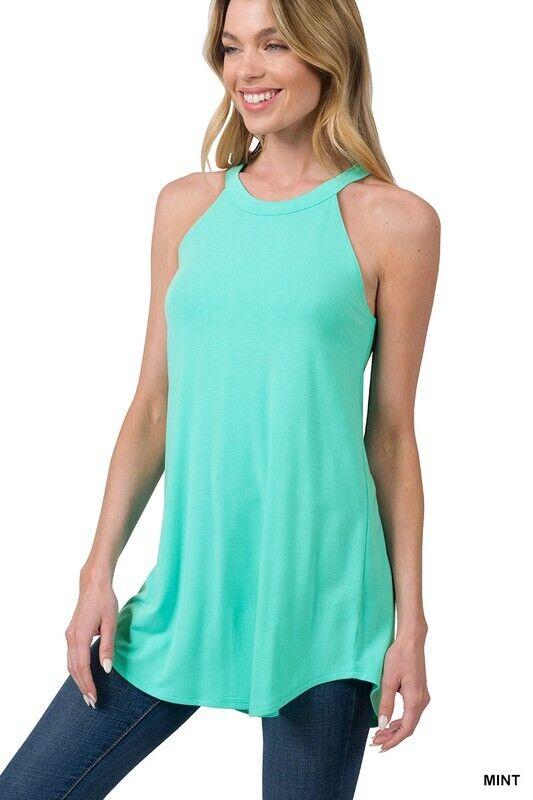 Variation-of-Womens-Long-Halter-Tank-Top-Casual-Fashion-Basic-Tunic-Blouse-Sleeveless-Shirt-175611101864-cc1b