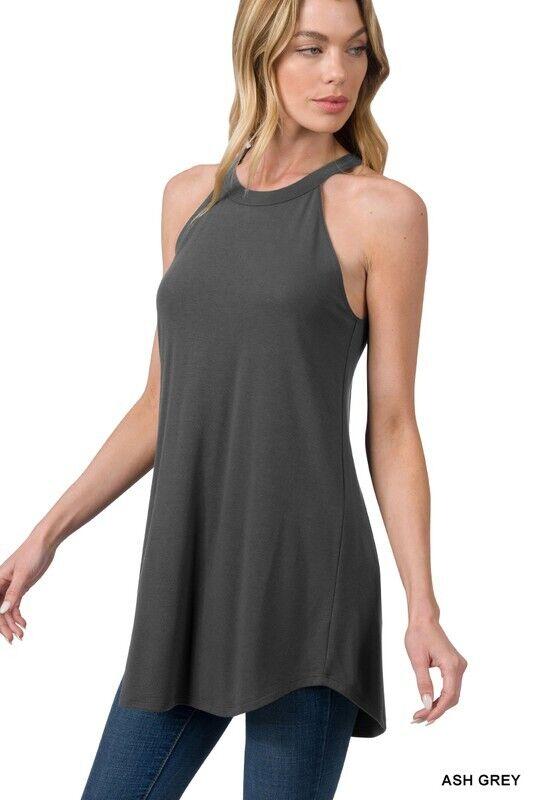 Variation-of-Womens-Long-Halter-Tank-Top-Casual-Fashion-Basic-Tunic-Blouse-Sleeveless-Shirt-175611101864-cd8e