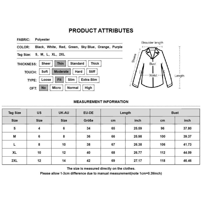 Autumn-Womens-Long-Sleeve-Solid-Pullover-V-Neck-T-shirts-Pleated-Blouse-Tops-US-395176806746-2