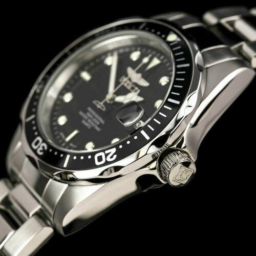 Invicta-Mens-Watch-Pro-Diver-Black-Dial-Quartz-Stainless-Steel-Bracelet-8932-232472464247-3