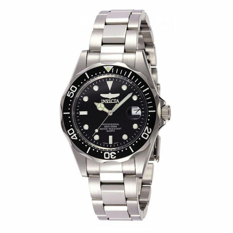 Invicta-Mens-Watch-Pro-Diver-Black-Dial-Quartz-Stainless-Steel-Bracelet-8932-232472464247