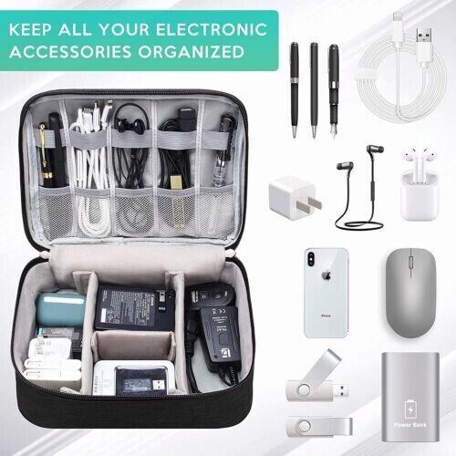 Portable-Electronic-Organizer-Travel-Cable-Storage-Bag-Cord-Case-Accessories-US-394229861027-2