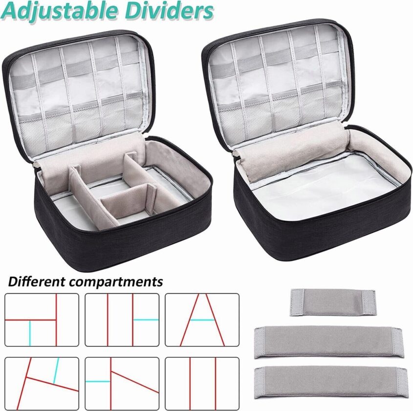 Portable-Electronic-Organizer-Travel-Cable-Storage-Bag-Cord-Case-Accessories-US-394229861027-3