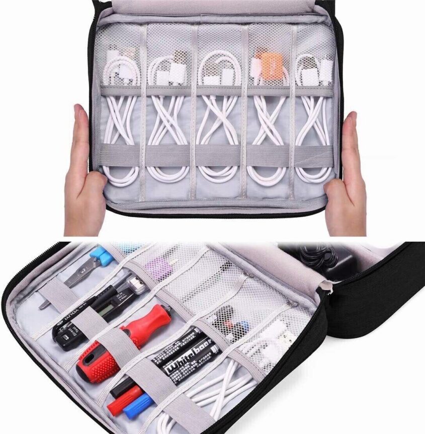 Portable-Electronic-Organizer-Travel-Cable-Storage-Bag-Cord-Case-Accessories-US-394229861027-6