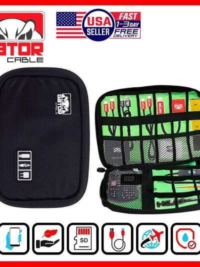 Travel-Cable-Bag-Organizer-Charger-Storage-Electronics-USB-Case-Cord-Accessories-225594243107