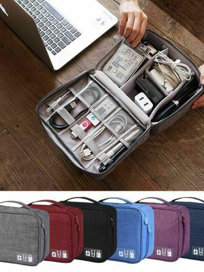 Travel-Cable-Bag-Organizer-Charger-Storage-Electronics-USB-Case-Cord-Accessories-274460483637