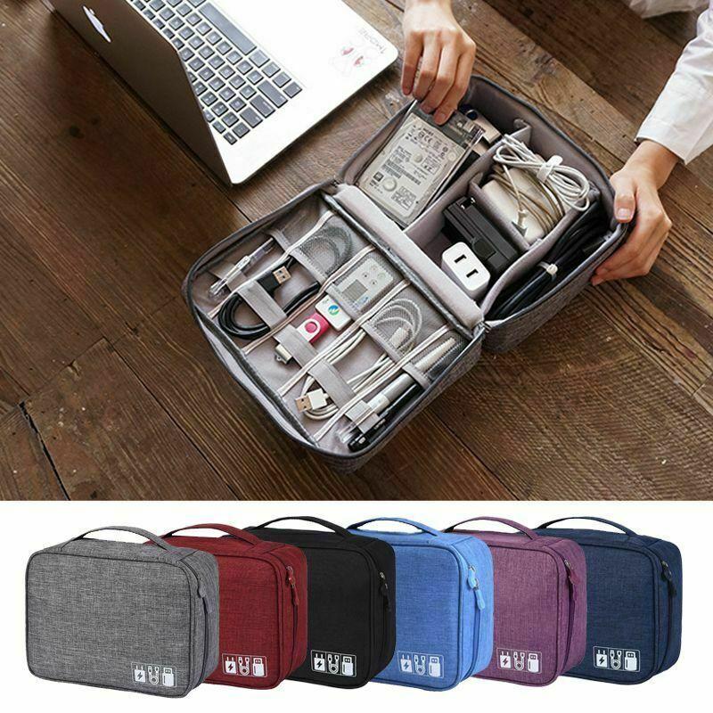 Travel-Cable-Bag-Organizer-Charger-Storage-Electronics-USB-Case-Cord-Accessories-274460483637