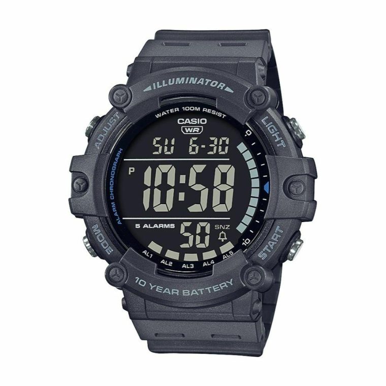 Casio-Mens-Quartz-Alarm-10-Year-Battery-Grey-Resin-Band-51mm-Watch-AE1500WH-8BV-185054629678