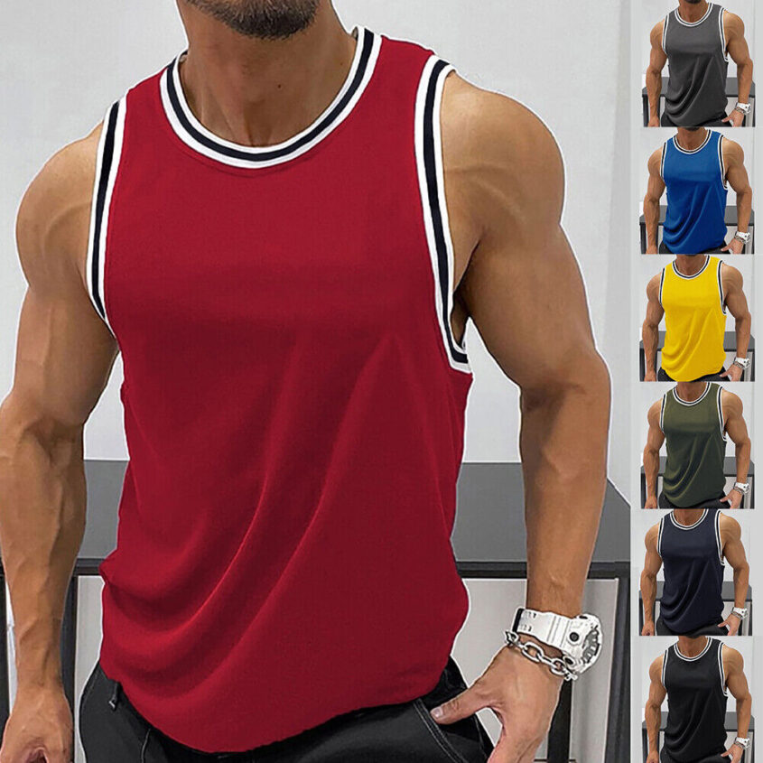 Mens-Sleeveless-Tank-Tops-Vest-Bodybuilding-Gym-Fitness-Muscle-Training-T-Shirts-404744953118-4